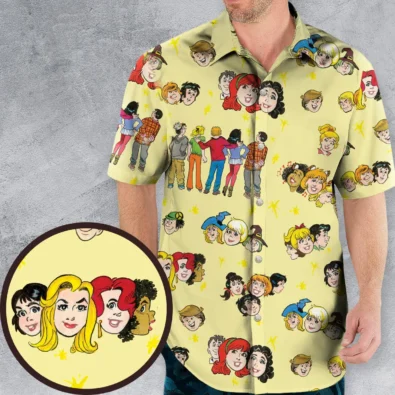 Nostalgic Cartoons in Archie Style