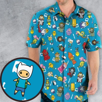 Adventure Time Characters Doodle