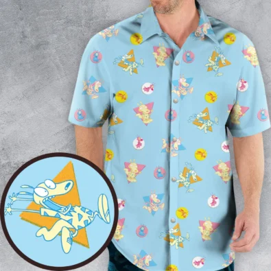 Rocko and Spunky Pattern Rocko's Modern Life