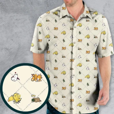 Final Fantasy Sleeping Creatures Pattern