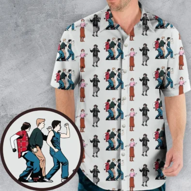 The Breakfast Club Characters Pattern