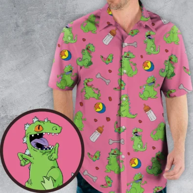 Rugrats Reptar Pattern