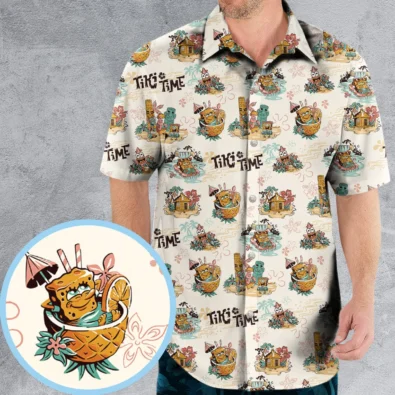 Patrick Squidward SpongeBob SquarePants Aloha