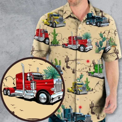 Peterbilt Semi Truck Pattern