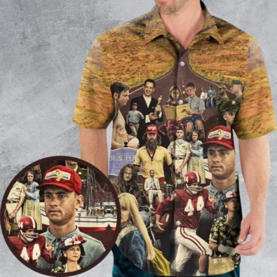 Forrest Gump's Journey Collage