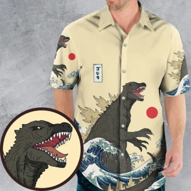 The Great Godzilla off Kanagawa