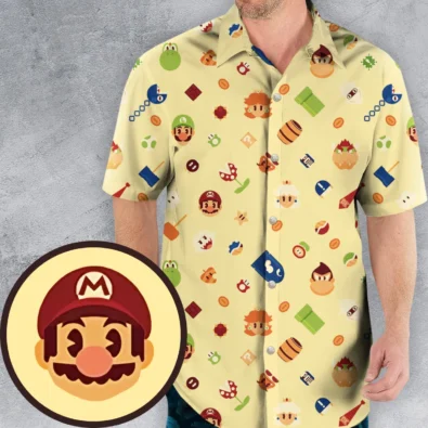 Mario and Friends Pattern