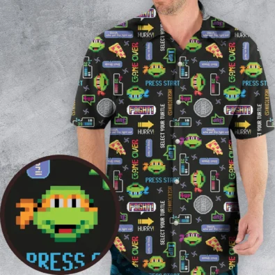 The TMNT Pixel Characters