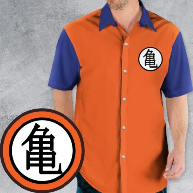 Goku Dragon Ball Z Button Up