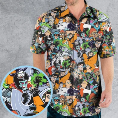 Danny Phantom Characters Collage