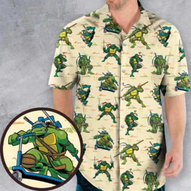 TMNT Characters Weapon Pattern