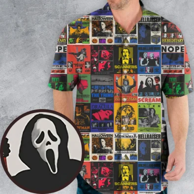 Modern Horror Movies Nope Ghostface Pinhead Pearl Leatherface Halloween