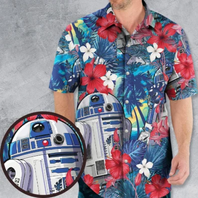 Summer Vacation R2 D2 Tropical