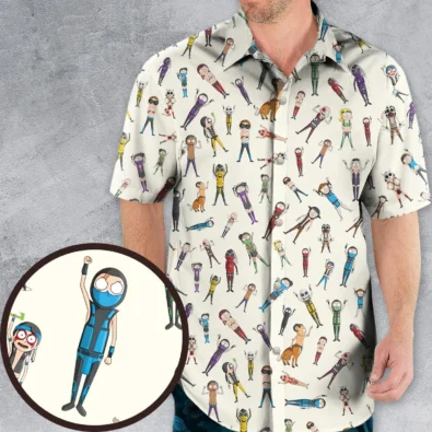 Morty Kombat Morty and Mortal Kombat Mashup