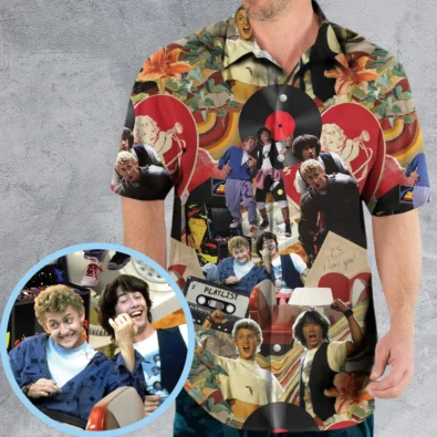 Vintage Collage Bill and Ted