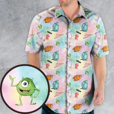 Watercolor Monsters Friends