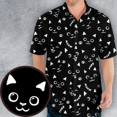 Black Cats Pattern