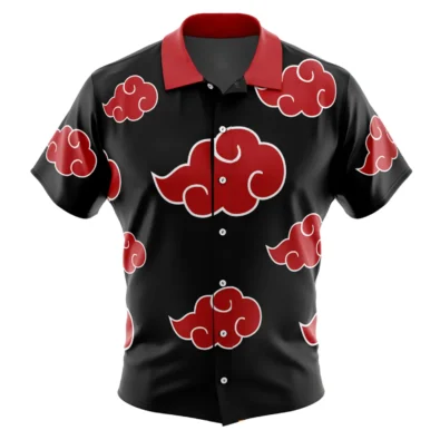 Naruto Akatsuki Button Up