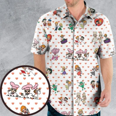 60s I Love Lucy Cartoon Characters