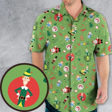 ELF Christmas Pattern