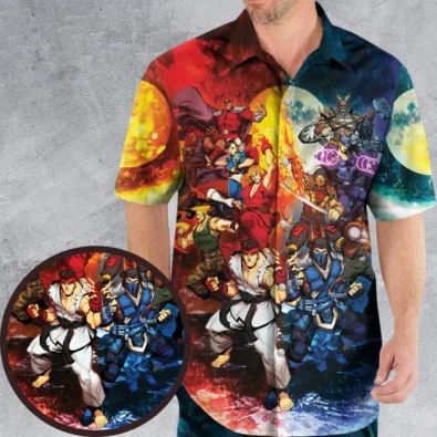 Both Worlds Street Fighter Mortal Kombat