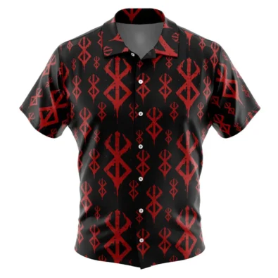 Brand of Sacrifice Berserk Button Up