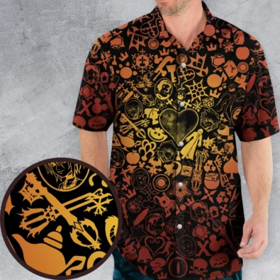 Red Key Heart Kingdom Hearts